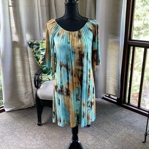 Tie Dye Boutique Dress